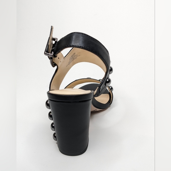 Jessica Simpson JS-Madrie Black Studded Heel Size 6.5 - Picture 5 of 9